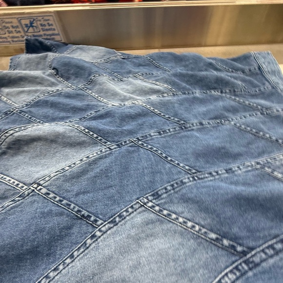 Y2K Studio West Indigo Denim Skirt - Picture 3 of 9